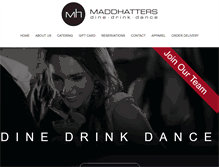 Tablet Screenshot of maddhatters.com